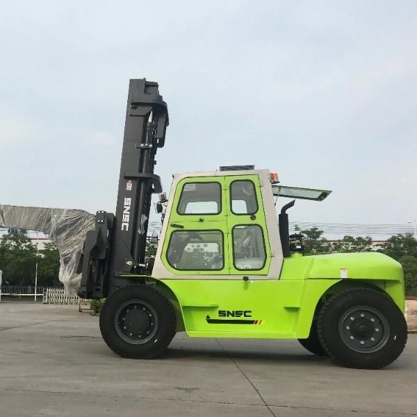 10 Tonne Montacargas Glass Lifting Arm Forklift