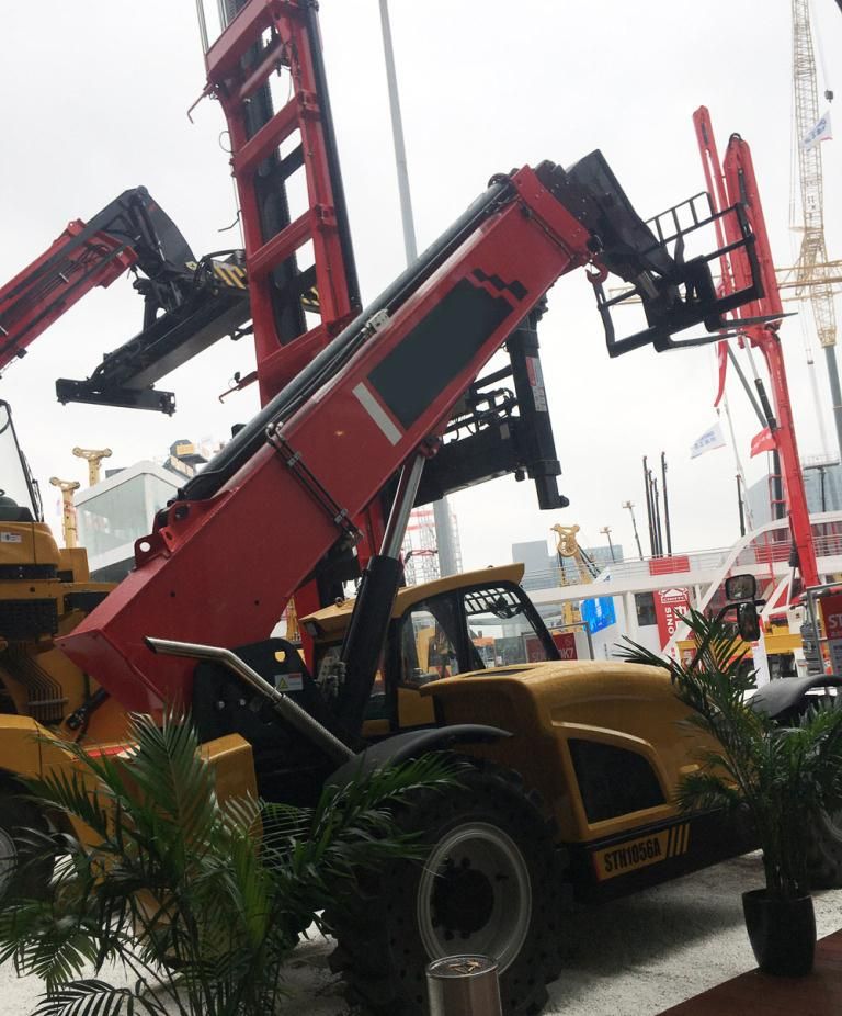 Chinese Sth1056A1 4.5 Ton Telescopic Handler Telehandler Loader for Sale