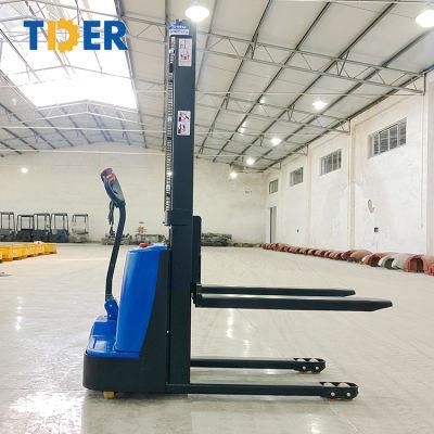 Battery Tder Forklift Trucks CE Certificate Hand Lifter Stacker 2ton