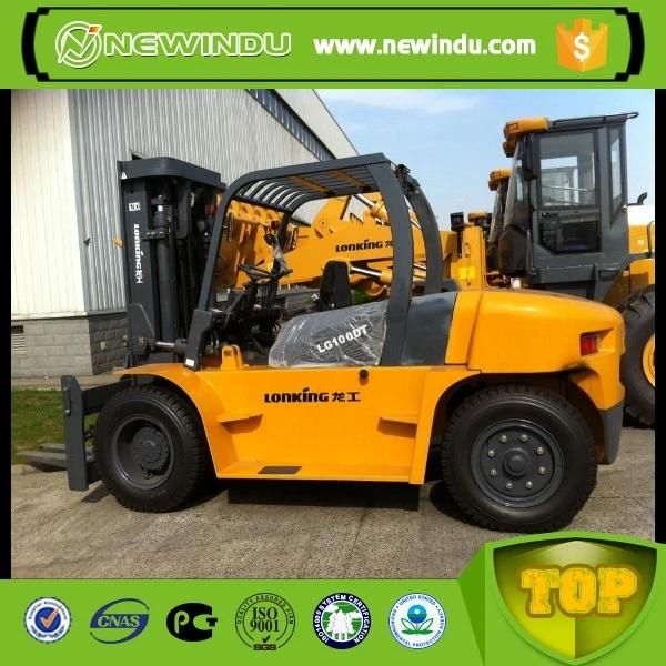 China Low Price 10 Ton LG100dt Forklift with Good Quality