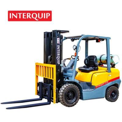 4 Ton LPG/Gasoline/Gas/Petrol Forklift with Hydraulic Transmission