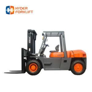 Cheapest Price for 8000kg Diesel Engine Forklift Loader with Japan Engine