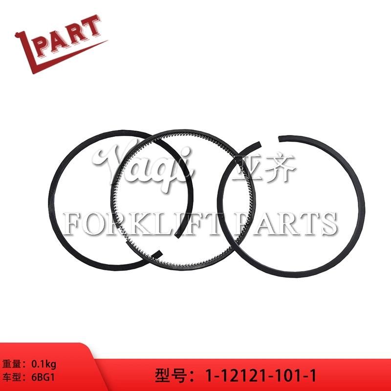 Forklift Spare Parts 6bg1 Piston Ring 1-12121-101-1