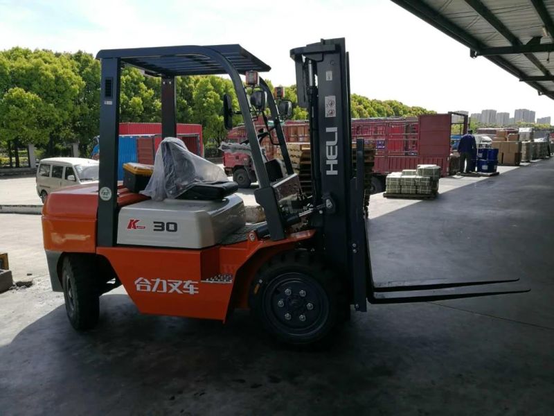 3t Fork Lift Crane Cpcd30 Forklift Truck for Warehouse Construction