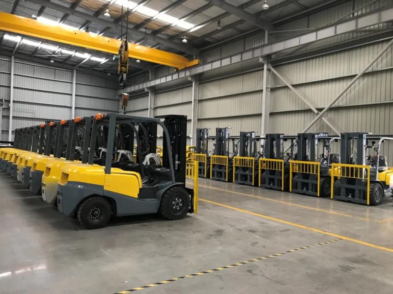 China Hydraulic Transmisson 3500kg Montacarga Material Handling LPG Gas Gasoline Forklift with Nissan Engine