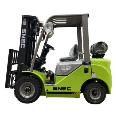 New Japan Engine 2500kg Forklift Truck 2.5 Ton LPG Gas Propane Forklift to Mexico