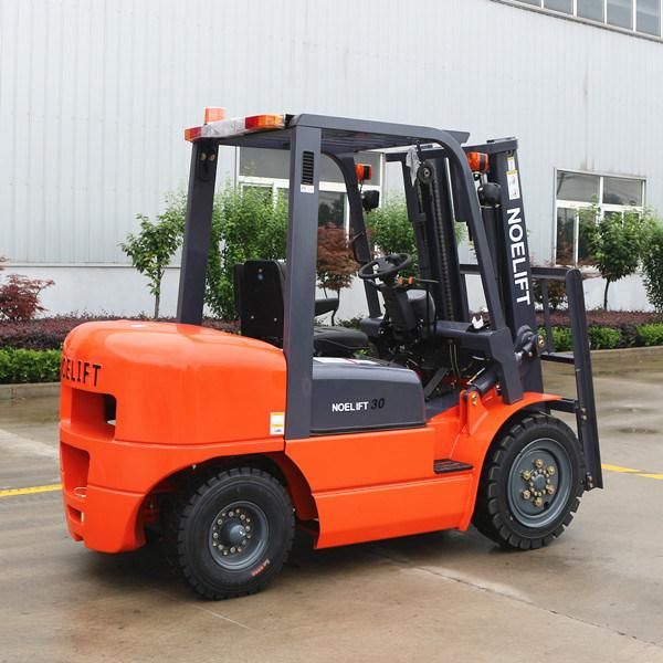 Zhejiang Forklift 3t 3.5t Duplex/Triplex Mast 3m-6m Lifting Diesel Forklift Truck