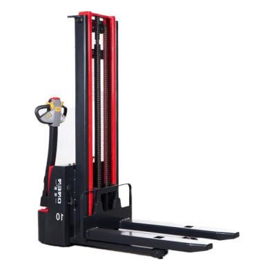 12 Months 1000-1500kg Onen Iron and Plastic Film Electric Pallet Stacker