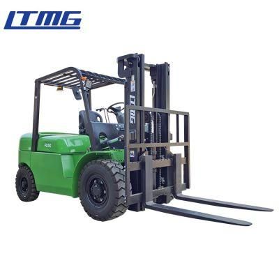 Ltmg 2 Ton 3 Ton 5 Ton Diesel Forklift Truck with Japan Engnie in Warehouse