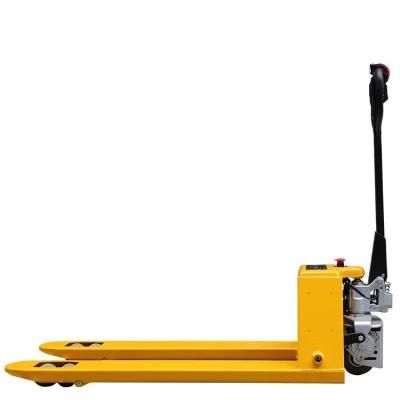 1500kg 1.5ton Semi Electric Battery Operated Motorized Pallet Truck