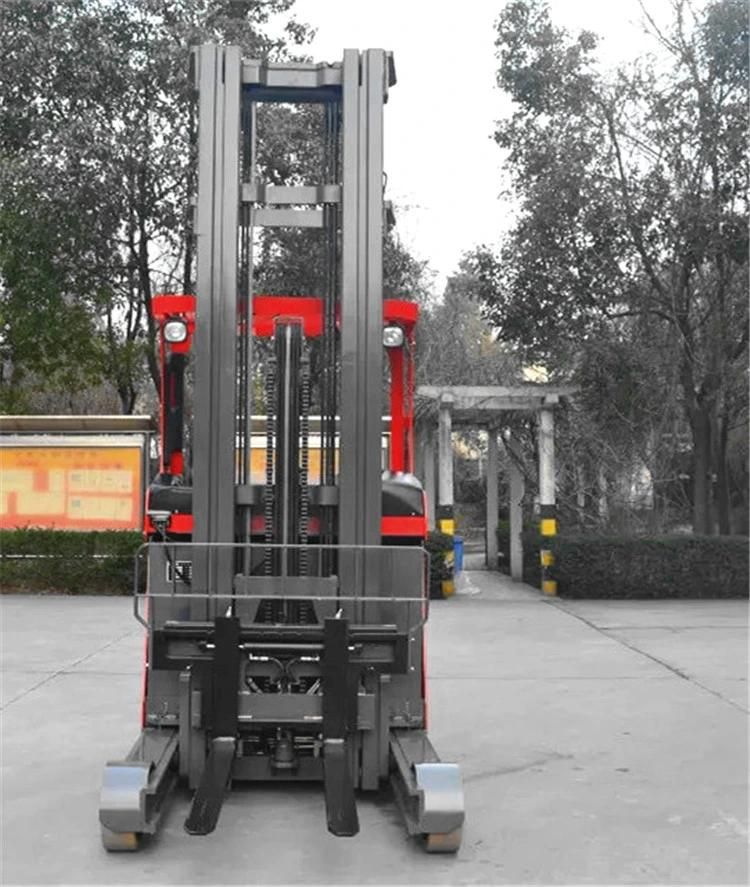 Sit Down Type 1.6ton 2.0ton 6m 9m 12m Narrow Aisle Electric Reach Truck Forklift