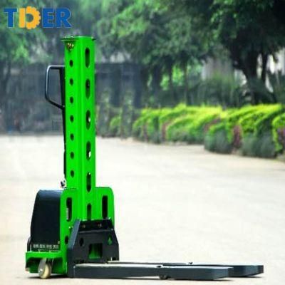 1 Year/2000 Working Hours 1300mm 500kg Pallet Forklift Electric Stacker