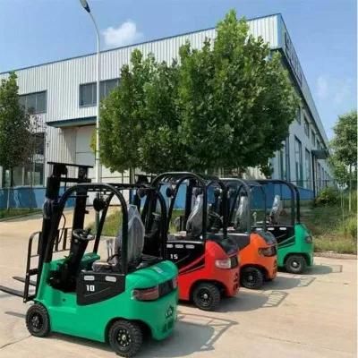 CE Certified Battery Operated Small Mini 1ton 1.5ton 2ton 3ton Full Electric Forklift Price with AC Motor