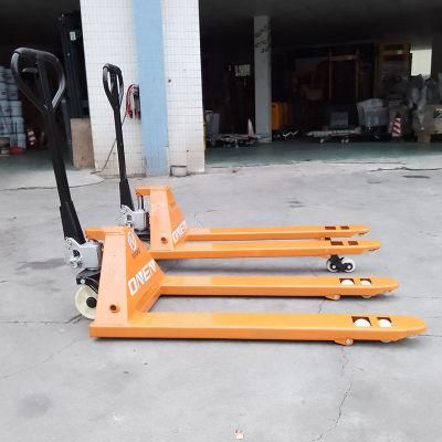 Pallet Jiangmen Telescopic Forklift Manual Truck Cby-AC