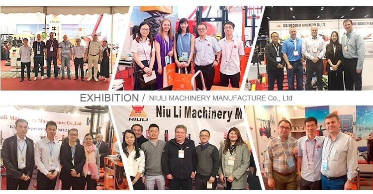 Niuli 3 Ton 3000kg Diesel Forklift with Isuzu Engine Ce
