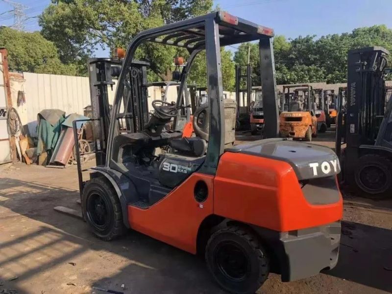 Second Hand 3t Toyota 8fd30n Forklift 3t Used Toyota Internal Combustion Engine Forklift 6f 8fd30n Japan Forklift