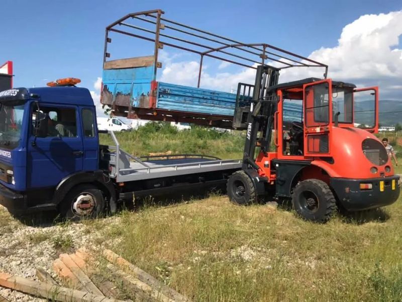 Welift 3.0t Rough Terrain Forklift 4WD off Road Forklift