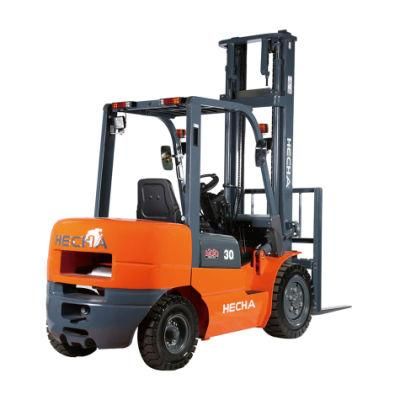 Hecha Diesel 3 Ton Forklift for Industrial Environment Using