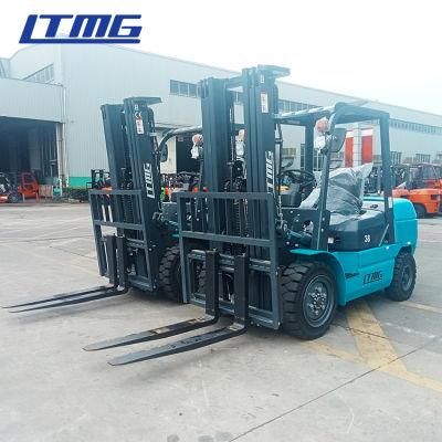 3.8 Ton Diesel Hydraulic Forklift Truck with 3 Stage Mast 5 Meter Lifting Height