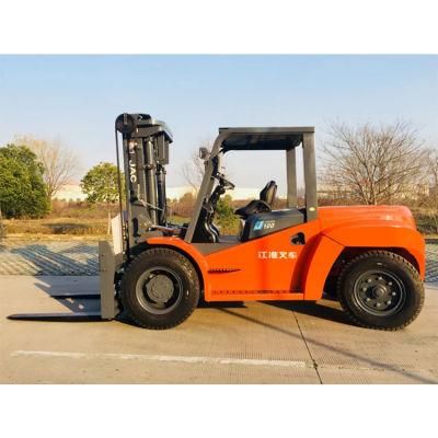 JAC Heavy Duty 10ton Diesel Forklift Cpcd100 with Isuzu Engine