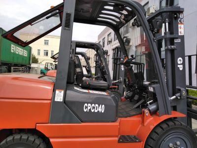 China Forklift Gp Brand High Quality 4ton Lift Height 3m 4m 5m 6m Diesel Forklift Truck