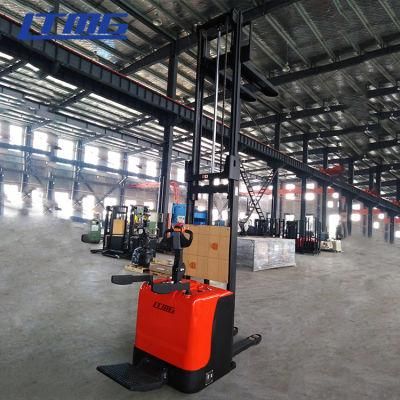 Stand on New Standing Type Stacker 1.5ton 1.5t Electric Pallet Truck Manufacture