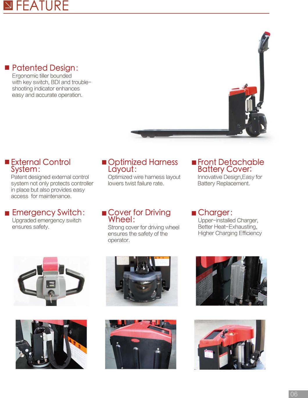 2t Walkie/Stand-on Electric Pallet Truck