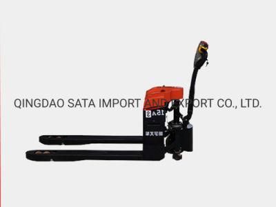 China Factory 1.5ton Battery Electric Pallet Truck