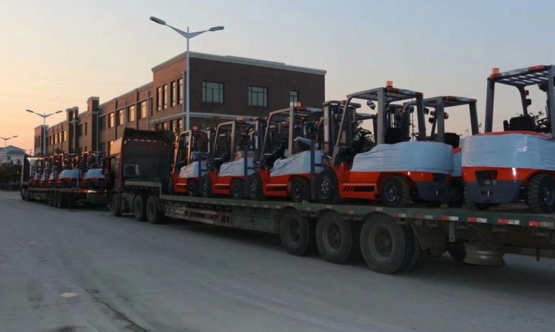 China Manufacturer 3 Ton Diesel Forklift with Automatic Transmission