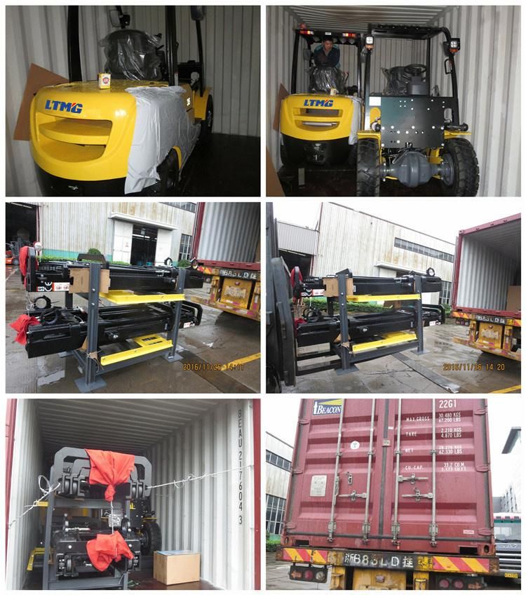 Ltmg Brand 3 Ton Automatic Diesel Forklift with Japanese Engine