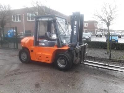 Chinese Heli Brand Cpcd60 6ton Diesel Forklift Truck with Attachments