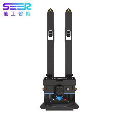 Convenient Use Mobile Industrial Robot 500kg 1000kg Load Forklift