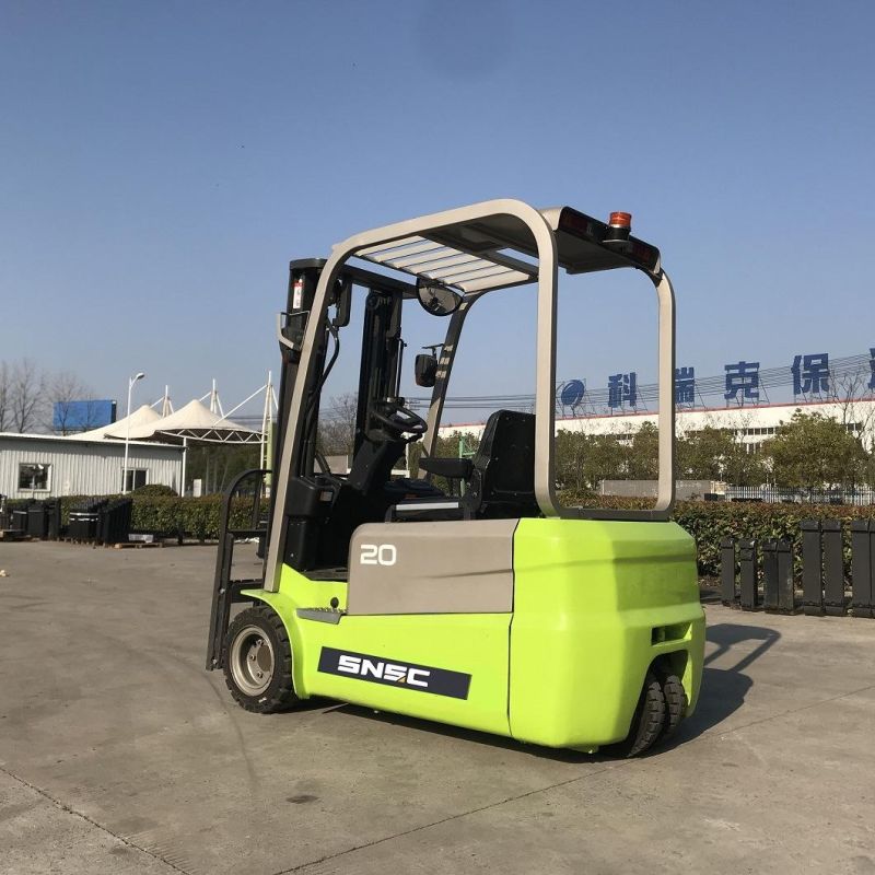 Industriel 1.6ton 1.8ton 2ton 3 Wheels Electric Forklift