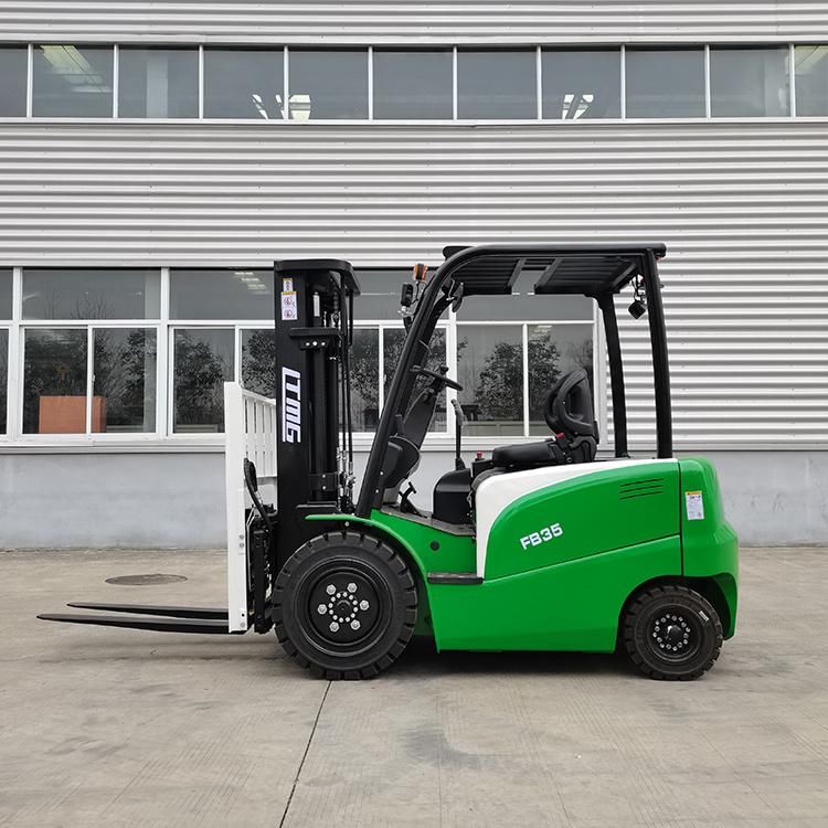 Factory Price 3.5t Four-Wheel Electric Forklift with AC Motor