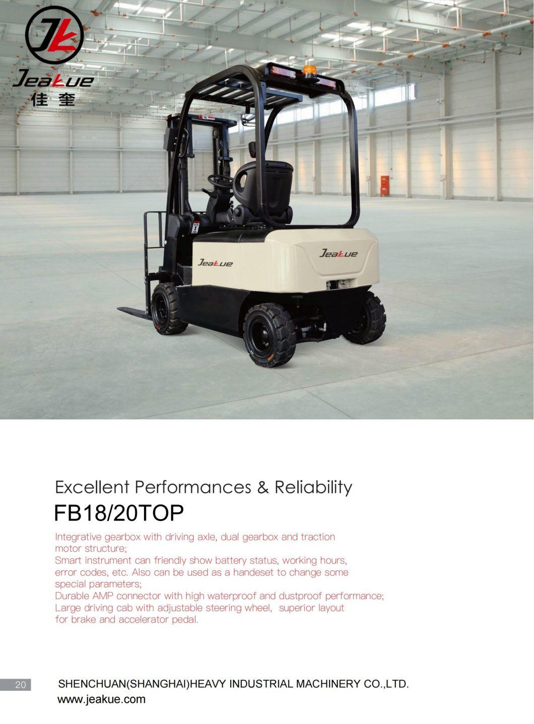 Hot Sale 2ton 2.5ton 3ton 3.5ton Electric Forklift Truck International Brand Controller Economy Forklift High Performance CE