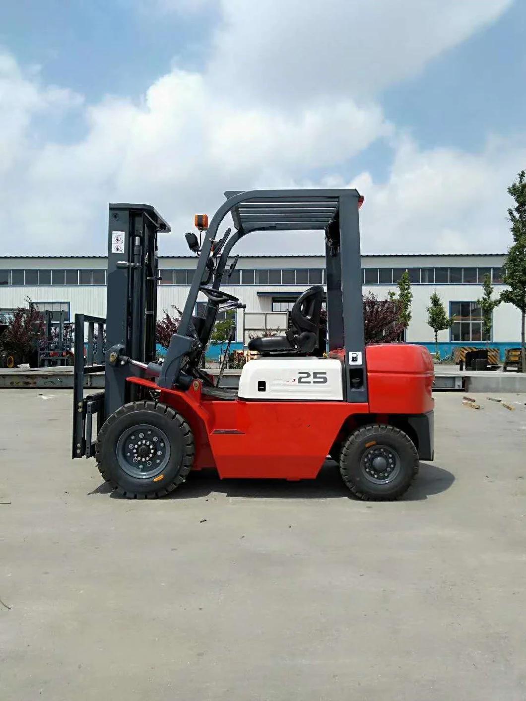 Strong 2.5 Ton Diesel Forklift with Japanese Isuzu C240 Engine