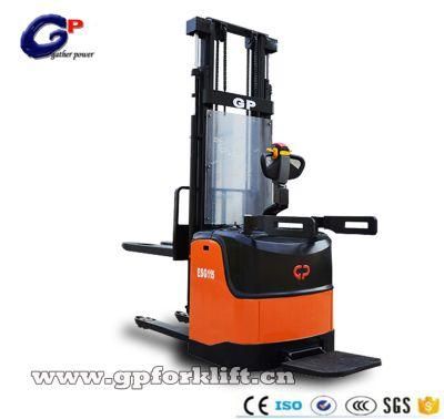 Gp 1200kg Battery Operated Forklift Full Electric Stacker Lifting Height 1600mm with Ce (ESG112)