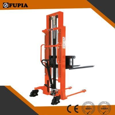 1000kg Load Capacity Manual Hand Forklift Stacker with 2500mm Lift Height