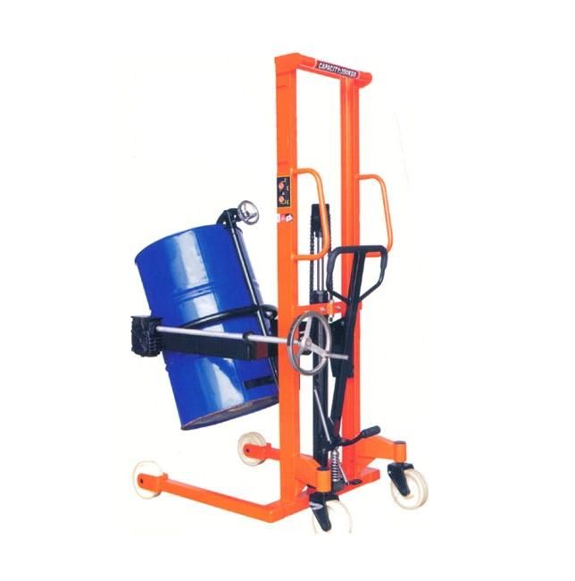 350kg Semi Electric Drum Lifter Stacker /Drum Dumper