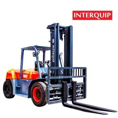 China 5t, 6t, 7t, 8t, 10t Diesel Forklift Truck From Interquip Factory.