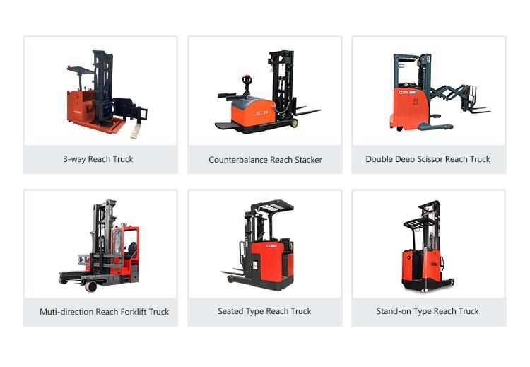 New Ltmg 1.5 Ton Forklift 5m Electric Reach Truck with Factory Price