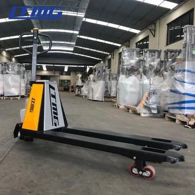 Factory Price Ltmg Hydraulic Trolley 2500kg Stacker Forklift Hand Electric Pallet Jack Truck