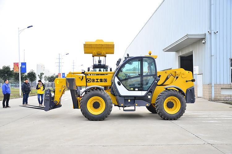 XCMG Manufacturer Xc6-3514K China Mini Small 3.5 Ton 14m Telescopic Forklift Telehandler with Attachment for Sale