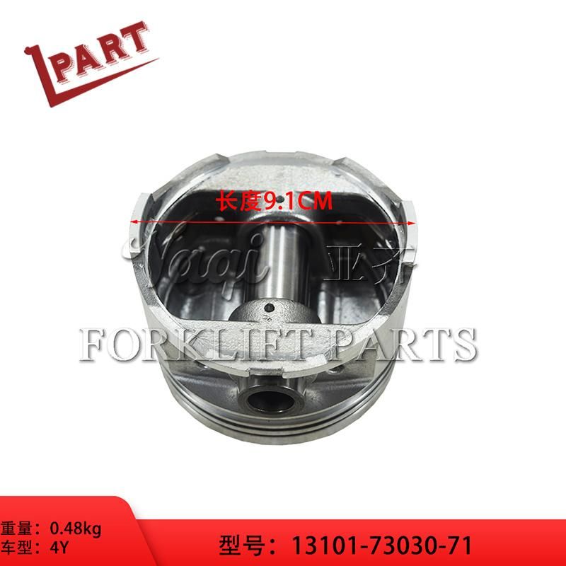 Forklift Spare Parts 4y Piston 13101-73030-71