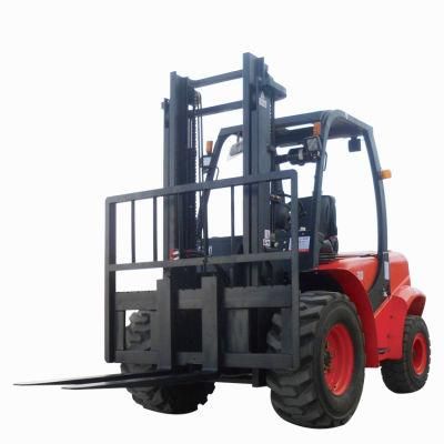 Everun 3ton Ertf30 Machine Rough Terrain Smart Small Mini Forklift CE