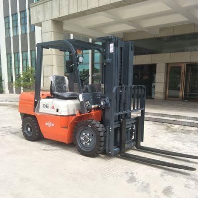 3000-5000kg Heavy Onen Iron Pallet and Plastic Film Piggyback LPG Forklift