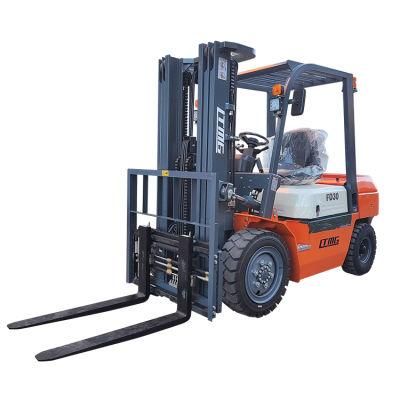 3.5 Ton Chinese 3tons 1 Powered Diesel 5 Tons Forklift with Side Shifter Factory