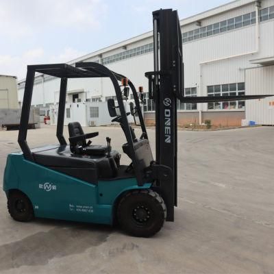3 Stages Mast 48V Lithium Lion Battery Material Handling Electric Forklift