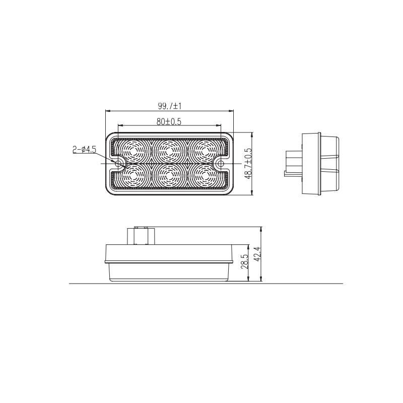 Forklift Parts Forklift Lamp Bfp18013