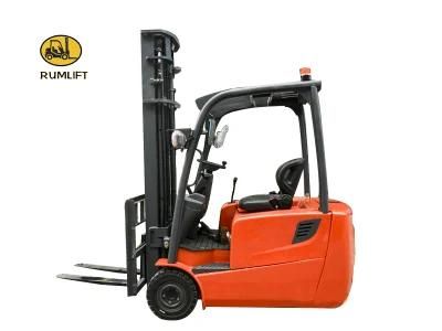 2 Ton Mini Three Wheel Electric Battery Operated Forklift Truck